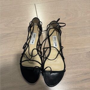 Jimmy Choo Black Women's Sandals